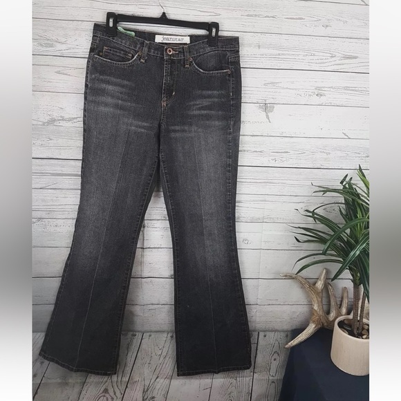 Jeanstar Womens Gray Wash Mercury Bootcut Jeans Size 8 - Picture 1 of 6